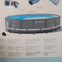 Piscina più accessori 