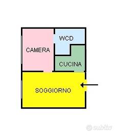 Bivani via Dodici Gennaio (zona via XX Settembre)
