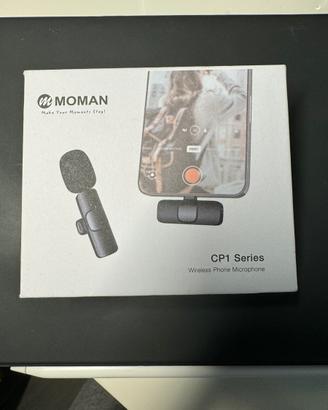 Microfono wireless moman CP1A