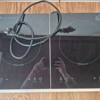 piastra ad induzione doppia