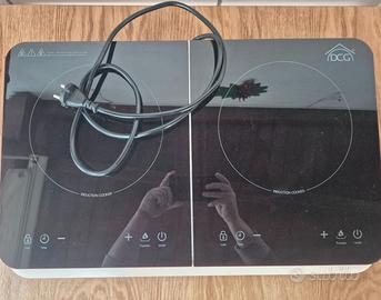 piastra ad induzione doppia