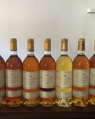 CHATEAU D'YQUEM VERTICALE ANNI 90