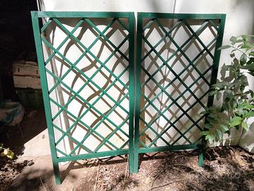 2 steccati da giardino 