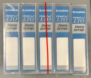 N.5 FUJIFILM ULTRIUM 1 e 2 LTO Cleaning Certridge