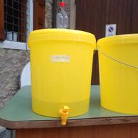 Fermentatori da 16 litri in plastica