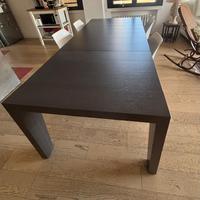 Tavolo Cartagena planca marrone allungabile