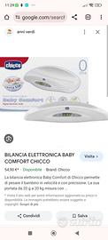 BILANCIA ELETTRONICA BABY COMFORT CHICCO – ANNI VERDI