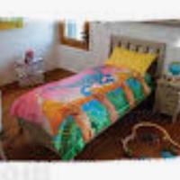 Lenzuola+copripiumino a tema dinosauri - NUOVO