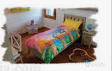 Lenzuola+copripiumino a tema dinosauri - NUOVO