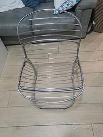 Sedia da pranzo vintage Gastone Rinaldi Rima Sabri