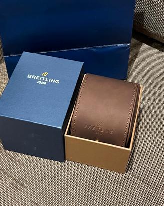 Astuccio box porta orologi breitling 
