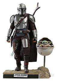 Action Figure Mandalorian e The Child 1/6 2-Pack