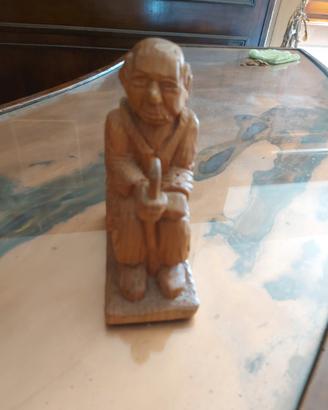 scultura in legno