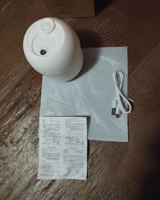 Mini umidificatore portatile usb con luce led