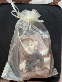 Ascigamano  da ospite con renna profumata