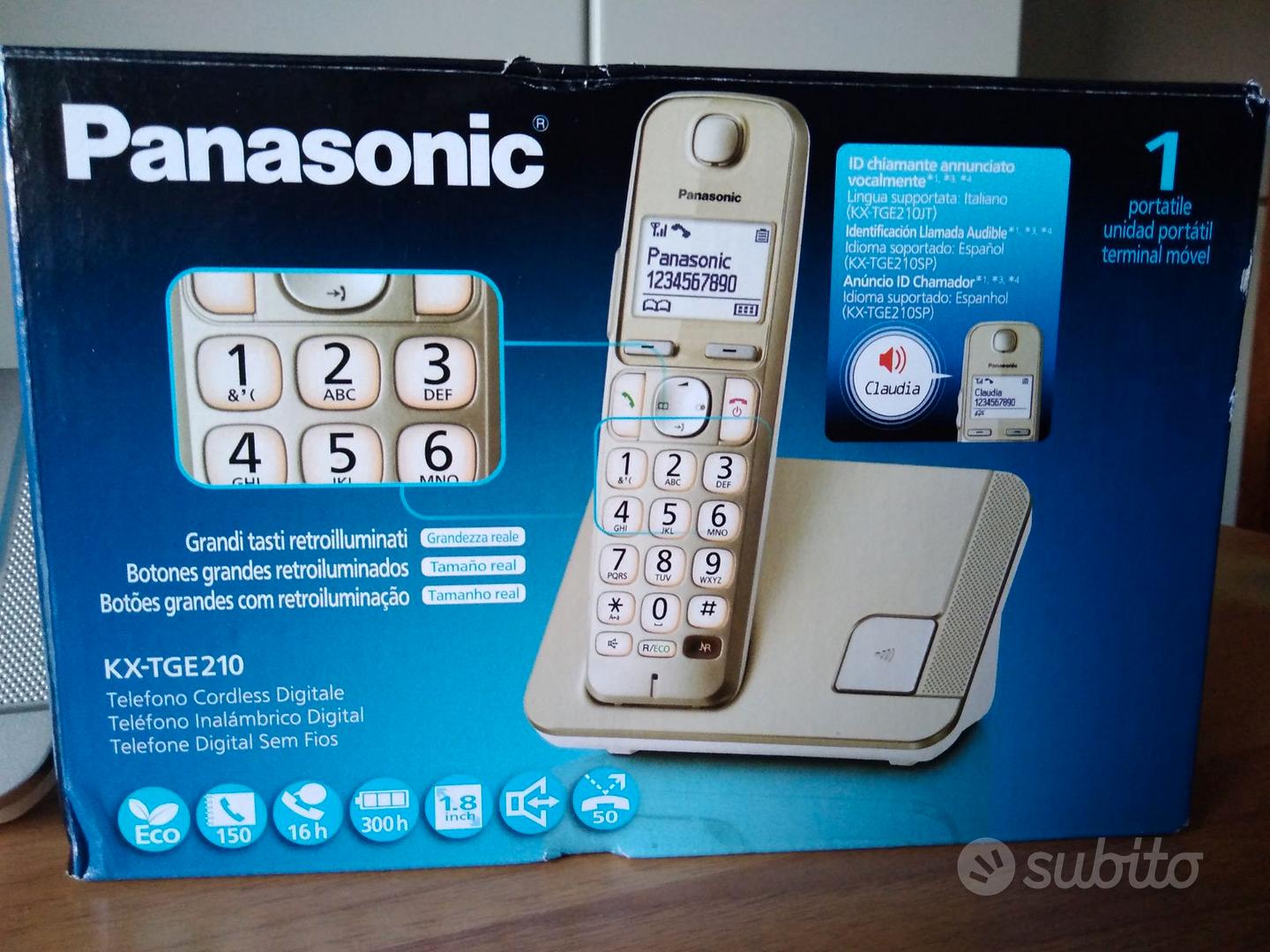 KX-TGE210 Telefonia e Smart Home - Panasonic Italia