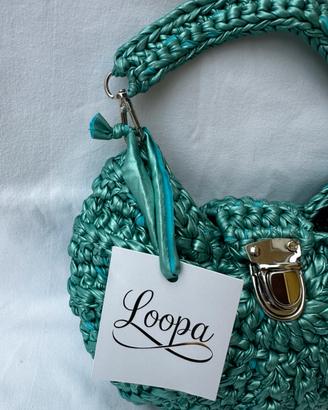 Borsa mezzaluna Loopa
