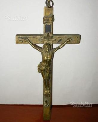 Crocifisso del 1800 - in Bronzo