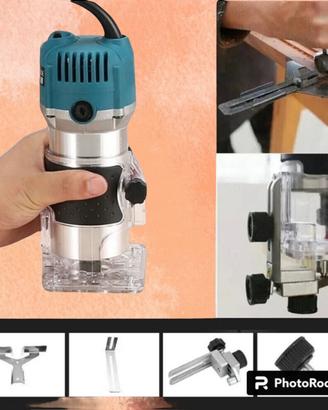 Fresatrice Verticale Fresa 710W 6MM Rifilatore