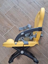 Rialzo sedia CAM Giallo - Portatile con Tavolino