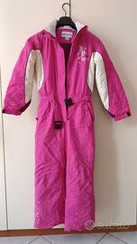 Tuta sci Etirel da bambina tg. 10anni 140cm