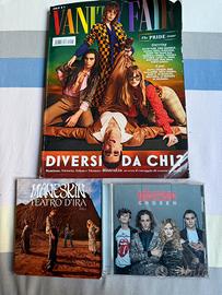 CD Maneskin con rivista Vanity Fair