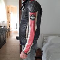 Giubbotto moto Triumph vintage