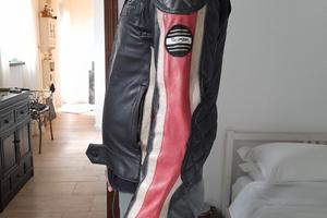 Giubbotto moto Triumph vintage