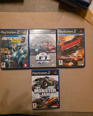 Lotto 4 Giochi PS2 Motori - Burnout Revenge 