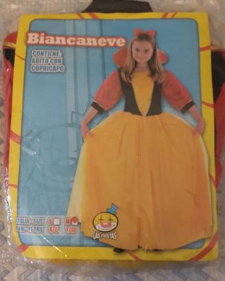 vestito ragazzina biancaneve