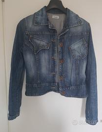 giacca di jeans Benetton donna 