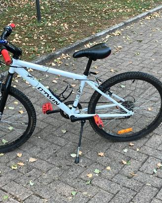 Bici Rockrider 24" bianca