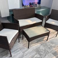 Set sedie da giardino