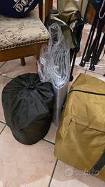 materiale per campeggio