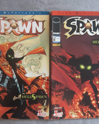 fumetti Spawn numeri 63 e 67