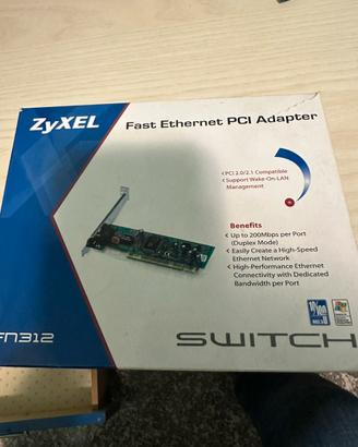 Porta di rete modello FN 312 ZyXEL