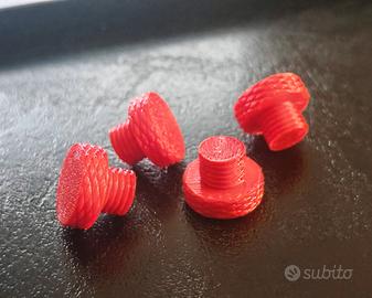 Tappi copriforo specchietti moto - set 4 pz