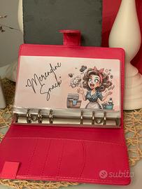 Binder cash stuffing con schede personalizzate