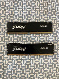 Kingston kit memoria Fury beast 32 gb