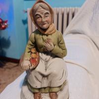 statuina presepe raffigurate donna 