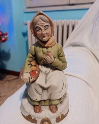 statuina presepe raffigurate donna 