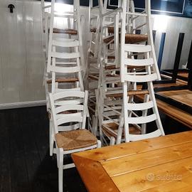 tavoli e sedie interno ed esterno 