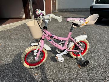 Bicicletta bambina 12,5” con accessori