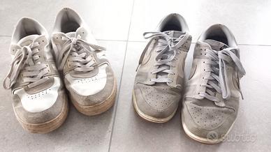 scarpe usate Lacoste e Nike