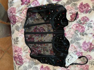 Corsetto nero Tezenis