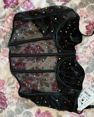 Corsetto nero Tezenis