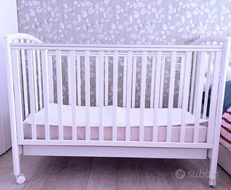 Lettino Pali con materasso