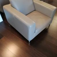 Coppia poltrone Natuzzi in pelle 