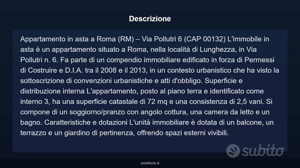 Appartamento – Roma, Lunghezza - Vista 4