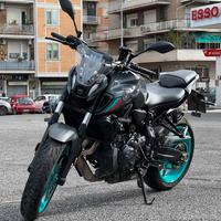Yamaha MT‑07 2022 depotenziata 35 kW